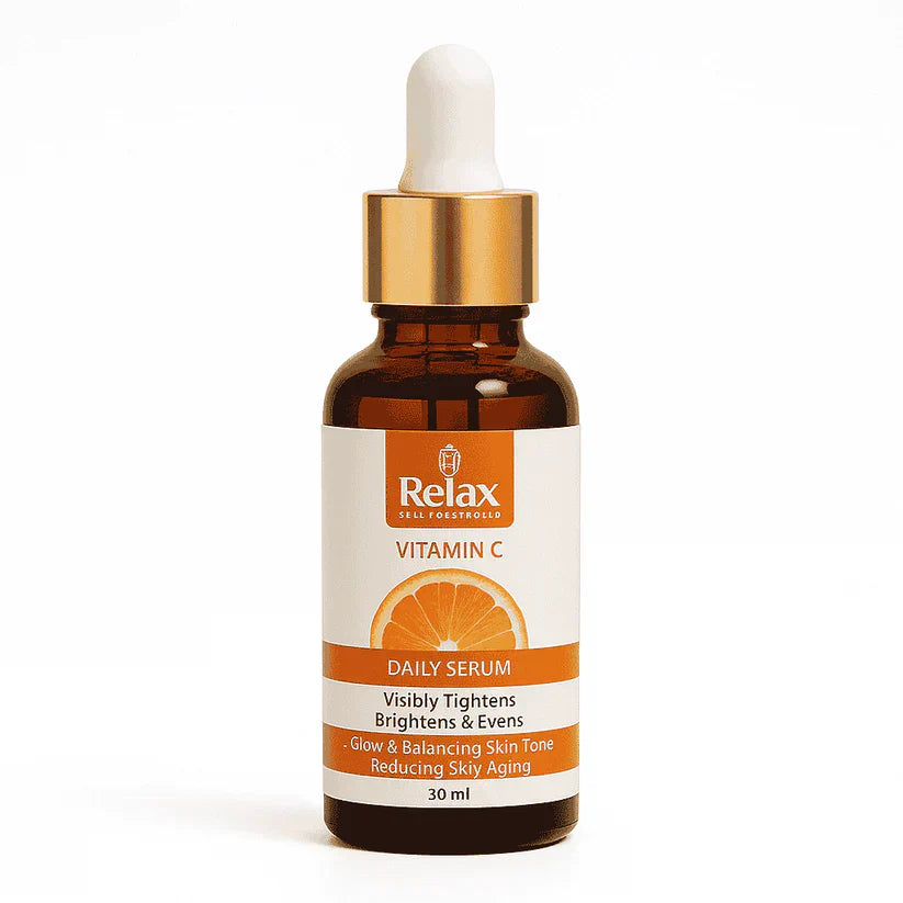PREMIUM QUALITY RELAX VITAMIN C SERUM  For Smooth Your Skin in Winter ( 59% OFF ) Huge Offer
